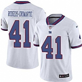 Nike Men & Women & Youth Giants 41 Dominique Rodgers-Cromartie White Color Rush Limited Jersey,baseball caps,new era cap wholesale,wholesale hats